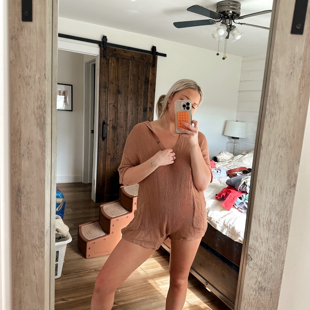 Petal & Pup Knit Romper (bump friendly)